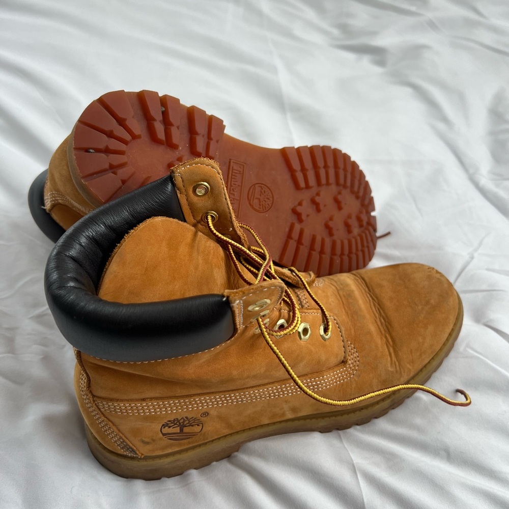 Timberland Tan Leather Boots
